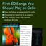 First 50 Songs You Should Play on Cello Songbook für Anfänger | Cello Notenbuch mit Pop Klassik Film Musik | Cellobuch mit leichten Arrangements | ... Including Many Cello Features (VIOLONCELLE)