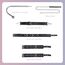 BDSM Anal Hook Fesseln Kit Bondage-Set Bettfesseln Analhaken mit Zugkette, Erotik Bondageset Restraints Anal Plug Buttplug mit Verstellbaren Handschellen Halsband, Fetisch Rollenspiele SM Sexspielzeug