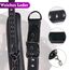 BDSM Bondage Set Leder Handschellen Halsband mit Leine Sexspielzeug für Paare, Ohi BoBi Sun Erotik Leash Collar Restraints Abnehmenbare Handfesseln für Frauen Männer