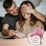 Gleevara Jahrestag Geschenk für Sie - Briefbeschwerer aus Acryl in Herzform, Valentinstagsgeschenk, Geschenk Freundin, Partner Geschenke für Frauen Girlfriend Ehefrau