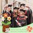 WenmthG Kleines Dankeschön Geschenk Glücksbringer Gehäkelte Mehrfarbig Blume für Frauen Freunde Kollegen Abschied Ruhestand Weihnachts Papa Mama Oma Opa Pocket Hug Positive Kartoffel Deutsch Ersatz