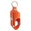 Vesidoloy Inhalator-Schlüsselanhängerhalter, tragbarer Leder-Inhalator-Halter – PU-Leder Aufbewahrungswerkzeug für Camping, Reisen, Geschäftsreisen, Zuhause, Schule, Orange 1, Refer to description,