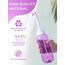 Portable Bidet Po Dusche 500 ml - Bidet Handbrause Ersetzt Feuchtes Toilettenpapier , Peri Bottle Intimdusche Wochenbett Frau,Portable Travel Bidet , Geeignet für Reisen und Hygiene (Lila)