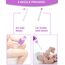 Podusche Portable Bidet 450 ml - Intimdusche Wochenbett mit 2 Düsen für Vaginaldusche Analdusche, Podusche für frau, Peri bottle für Reisen,Täglichen Gebrauch und Camping Dusche