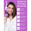 Portable Bidet Po Dusche 500 ml - Bidet Handbrause Ersetzt Feuchtes Toilettenpapier , Peri Bottle Intimdusche Wochenbett Frau,Portable Travel Bidet , Geeignet für Reisen und Hygiene (Lila)