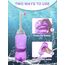 Portable Bidet Po Dusche 500 ml - Bidet Handbrause Ersetzt Feuchtes Toilettenpapier , Peri Bottle Intimdusche Wochenbett Frau,Portable Travel Bidet , Geeignet für Reisen und Hygiene (Lila)