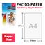 KOALA Glänzendes Inkjet Fotopapier, DIN A4, 250g/m², 50 Blatt, mit Premium Hochglanz Advanced Kunstharz beschichtet, für Canon HP Epson Tintenstrahldrucker