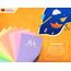 Pastell Tonzeichenpapier DIN A4 - 100 Blatt 130g - 10 Farben – Festes Papier - Farbige Blätter für Schule, Kinder & DIY , Bastel, Pastellfarben - BLAUER ENGEL zertifiziert - MADE IN GERMANY