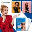 100 Blatt Fotopapier A4 hoch glänzend Tintenstrahldrucker 180g/m² Fotopapier Fotokarten Photokarten Sofort Trocken Wasserfest Hochweiß Fotoblätter