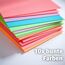 100x Blatt - Pastellpapier 250 g/m² - mit 10x verschiedene Mint Farben - Papier zum Basteln & gestalten - Bastelpapier & Tonkarton & Buntpapier für Karten-Bastelsets