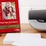 Canon Fotopapier PP-201 glänzend - 10x15 cm 50 Blatt für Tintenstrahldrucker - PIXMA Drucker (265 g/qm) 2311B003 rot