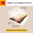 KODAK Fine Art Paper - Mattes Fotopapier, 50 Blatt, 180 g/m², Format A6 (10x15 cm), Tintenstrahldruck, Glatte Oberfläche, Premium-Qualität für Ihre Erinnerungen