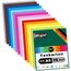 perfect ideaz 75 Blatt Tonkarton DIN-A5, 15 Farben, 180 g/m², made in Germany, Blauer Engel zertifiziert (15 Farben)