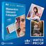 100 Blatt Fotopapier A4 hoch glänzend Tintenstrahldrucker 180g/m² Fotopapier Fotokarten Photokarten Sofort Trocken Wasserfest Hochweiß Fotoblätter (Packung mit 2)