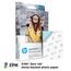 HP Premium Zink Fotopapier (50 Stück) mit Fotoalbum, Etui, Aufklebern, Markern