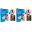 100 Blatt Fotopapier 10x15 hoch glänzend Tintenstrahldrucker 240g/m² Photopapier Fotokarten Photokarten Sofort Trocken Wasserfest Hochweiß (Packung mit 2)
