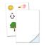 80 Blatt - Vinylfolie Sticker Papier zum Bedrucken A4, Aufkleber Selbstklebend Wasserfest
