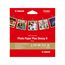 Canon 2311B060 Fotopapier PP 201 glänzend für Tintenstrahldrucker Pixma Drucker, Weiß, 265 g/qm, 13x13 cm, 20 Blatt