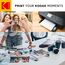 Kodak 9891161 Fotopapier, 180 g/m², glänzend, A6 (10 x 15 cm), Tintenstrahldrucker (Packung mit 2)