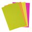 APLI 15287- farbig sortiertes Papier, fluoreszierende Farbtöne, A4, 80g, 500 Blatt