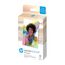 HP Premium Zink Fotopapier, 5,8 x 8,6 cm, Zubehör-Set mit Fotoalbum, Etui, Aufklebern, Markern