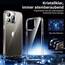 UniqueMe für iPhone 15 Pro Hülle, Handyhülle für iPhone 15 Pro Case Rundumschutz Schutzhülle Cover, 1 Handyhülle & 2 Schutzfolie - Transparent