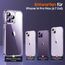 UniqueMe für iPhone 14 Pro Max Hülle, 5-in-1-Set Handyhülle für iPhone 14 Pro Max Case Rundumschutz Schutzhülle Cover, 1 Handyhülle & 2 Schutzfolie & 2 Kameraschutz - Transparent