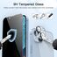 JETech Sichtschutz Full Screen für iPhone 14 Plus 6,7 Zoll mit Kameraschutz, Anti-Spy Panzer Schutz Glas Folie Schutzfolie Folie Kamera Displayschutz, 2 Stück Jeweils