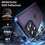 UniqueMe für iPhone 15 Pro Max Hülle, 5-in-1-Set Handyhülle für iPhone 15 Pro Max Case Rundumschutz Schutzhülle Cover,1 Handyhülle & 2 Schutzfolie & 2 Kameraschutz - Matt Lila
