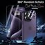 UniqueMe für iPhone 15 Pro Max Hülle, 5-in-1-Set Handyhülle für iPhone 15 Pro Max Case Rundumschutz Schutzhülle Cover,1 Handyhülle & 2 Schutzfolie & 2 Kameraschutz - Matt Lila