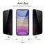 JETech Sichtschutz Full Screen für iPhone 11/XR 6,1 Zoll, Anti-Spy Panzer Schutz Glas Folie Schutzfolie, Kante zu Kante Displayschutz Hat Keinen Einfluss auf die Hülle, 2 Stück