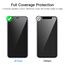 JETech Sichtschutz Full Screen für iPhone 11/XR 6,1 Zoll, Anti-Spy Panzer Schutz Glas Folie Schutzfolie, Kante zu Kante Displayschutz Hat Keinen Einfluss auf die Hülle, 2 Stück