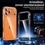 UniqueMe für iPhone 17 Pro Hülle - Handyhülle für iPhone 17 Pro Case, Rundumschutz Hülle Set Schutzhülle Cover, 1 Handyhülle & 2 Schutzfolie - Transparent