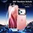 UniqueMe für iPhone 17 Pro Max Hülle - Handyhülle für iPhone 17 Pro Max Case, Rundumschutz Hülle Set Schutzhülle Cover, 1 Handyhülle & 2 Schutzfolie - Matt Rosa