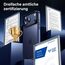 UniqueMe für iPhone 17 Pro Max Hülle - Handyhülle für iPhone 17 Pro Max Case, Rundumschutz Hülle Set Schutzhülle Cover, 1 Handyhülle & 2 Schutzfolie - Matt Blau