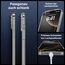UniqueMe für iPhone 16 Pro Hülle - Handyhülle für iPhone 16 Pro Case, 5 in 1 Set Rundumschutz Schutzhülle Cover,1 Handyhülle & 2 Schutzfolie & 2 Kameraschutz - Transparent