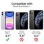 JETech Sichtschutz Full Screen für iPhone 11/XR 6,1 Zoll, Anti-Spy Panzer Schutz Glas Folie Schutzfolie, Kante zu Kante Displayschutz Hat Keinen Einfluss auf die Hülle, 2 Stück