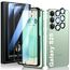 UniqueMe für Samsung Galaxy S25 für Panzerglas, 2 Stück Displayschutz und 2 Stück Kameraschutz, Bruchsichere Schutzfolie für Samsung S25, Leicht anzubringen, Keine Blasen, 9H-Härte, HD-Klar