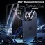 UniqueMe für iPhone 16 Pro Max Hülle, 5-in-1-Set Handyhülle für iPhone 16 Pro Max Case Rundumschutz Schutzhülle Cover,1 Handyhülle & 2 Schutzfolie & 2 Kameraschutz - Matt Blau