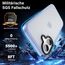 UniqueMe für iPhone 16 Hülle, 5-in-1-Set Handyhülle für iPhone 16 Case Rundumschutz Schutzhülle Cover,1 Handyhülle & 2 Schutzfolie & 2 Kameraschutz - Matt Hellblau