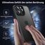 UniqueMe für iPhone 15 Pro Max Hülle, 5-in-1-Set Handyhülle für iPhone 15 Pro Max Case Rundumschutz Schutzhülle Cover,1 Handyhülle & 2 Schutzfolie & 2 Kameraschutz - Matt Schwarz