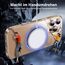 UniqueMe für iPhone 16 Pro Max Hülle - Handyhülle für iPhone 16 Pro Max Case, 5 in 1 Set Rundumschutz Schutzhülle Cover,1 Handyhülle & 2 Schutzfolie & 2 Kameraschutz - Transparent