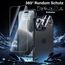UniqueMe für iPhone 16 Pro Hülle, 5-in-1-Set Handyhülle für iPhone 16 Pro Case Rundumschutz Schutzhülle Cover,1 Handyhülle & 2 Schutzfolie & 2 Kameraschutz -Matt Schwarz