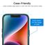 JETech Sichtschutz für iPhone 17e (2026) / iPhone 16e / iPhone 14, Anti-Spähen Privatsphäre Schutzfolie Panzer Schutz Glas Folie Displayschutz, 6,1 Zoll Display, 2 Stück