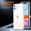 TAURI für iPhone 11 Hülle 6,1" mit Panzer Schutz Glas Folie, Kompatibel mit MagSafe, Schutz nach Militärstandard, [Anti-Vergilbung] Stoßfest Magnetisch Handyhülle - Durchsichtig