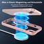 TAURI für iPhone 13/14 Hülle 6,1" mit Panzer Schutz Glas Folie, Kompatibel mit MagSafe, Schutz nach Militärstandard, [Anti-Vergilbung] Stoßfest Magnetisch Handyhülle - Rosa