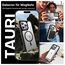 TAURI für iPhone 14 Pro Max Hülle 6,7" mit Panzer Schutz Glas Folie und Kameraschutz, Kompatibel mit MagSafe, [Anti-Vergilbung] Stoßfest Magnetisch Handyhülle - Schwarz