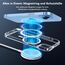 TAURI für iPhone 14 Plus Hülle 6,7" mit Panzer Schutz Glas Folie, Kompatibel mit MagSafe, Schutz nach Militärstandard, [Anti-Vergilbung] Stoßfest Magnetisch Handyhülle - Durchsichtig