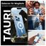 TAURI für iPhone 13 Pro Hülle 6,1" mit Panzer Schutz Glas Folie, Kompatibel mit MagSafe, Schutz nach Militärstandard, [Anti-Vergilbung] Stoßfest Magnetisch Handyhülle - Durchsichtig