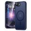 TAURI für iPhone 17e / iPhone 16e Hülle 6,1" mit Panzer Schutz Glas Folie, Kompatibel mit MagSafe, Schutz nach Militärstandard, [Anti-Vergilbung] Stoßfest Magnetisch Handyhülle - Matt Marineblau